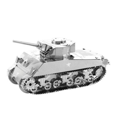 Productvisuals_Modelbouw-Metal-Earth-sherman-tank