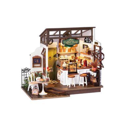 Productvisuals_Modelbouw Robotime No.17 Slow Life Café DG162