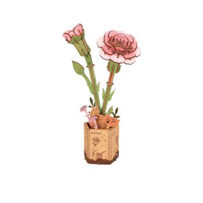 Productvisuals_Modelbouw Robotime Pink Carnation TW051