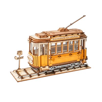 Productvisuals_Modeling-Robotime tramcar-tg505