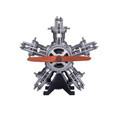 Productvisuals_Modeling-Teching-5-cylinder-Radial-Engine-DM116