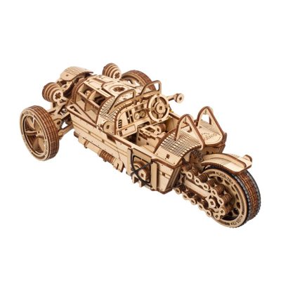 Product visuals_Model building Ugears Tricycle UGR-S