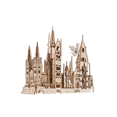 Productvisuals_Modelbouw Ugears Harry Potter Hogwarts Kasteel