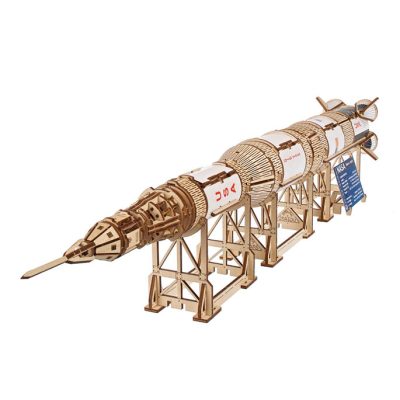 Productvisuals_Modelbouw Ugears NASA Saturn V