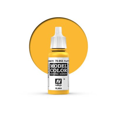 Productvisuals_Modelbouw Vallejo Model Color 70953 Flat Yellow 4