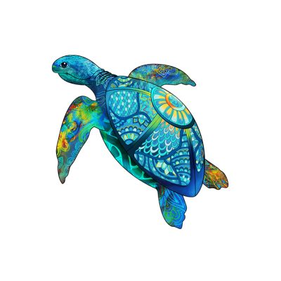 Productvisuals_Puzzles-Eureka-Rainbow-Wooden-Puzzle-Sea Turtle