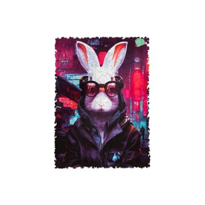 Productvisuals_Puzzles UNIDRAGON Pop Art Cyber Rabbit
