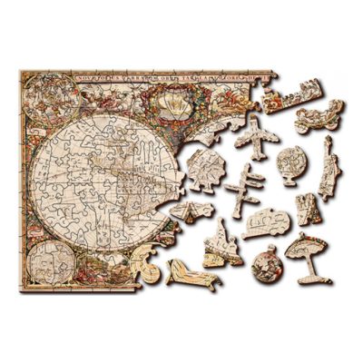 Productvisuals_Puzzels-Wooden-City-Antique-World-Map