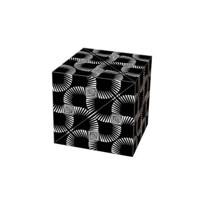 Productvisuals_Speedcubes MoYu Magnetic Folding Fidget Cube - Black:White