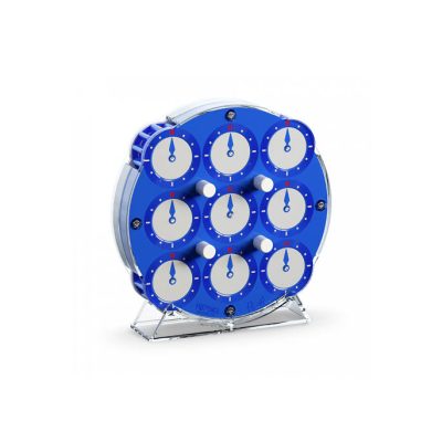Productvisuals_Speedcubes QiYi Magnetic Clock Blue